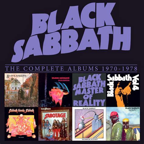 black sabbath studio albums in order